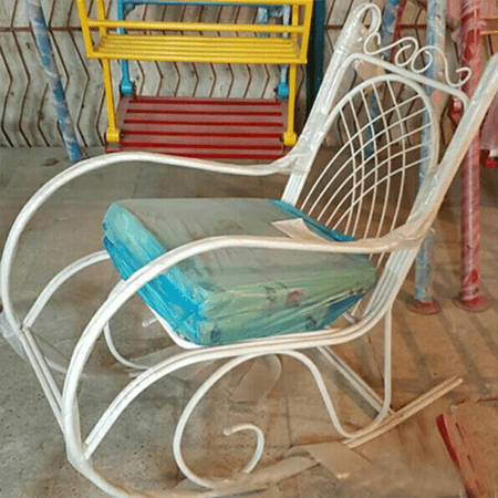 صندلی راکینگ طرح فرفوژه کد12