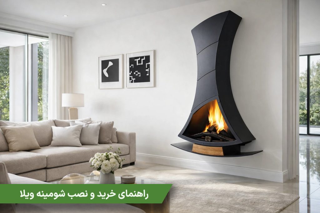 راهنمای خرید و نصب شومینه ویلا