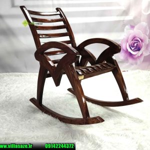 صندلی راک چوبی ستاره ویلاسازه