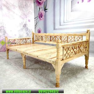 تخت سنتی چوبی ماهان
