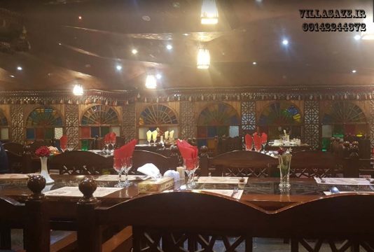 ابعاد مناسب برای تخت رستوران سنتی