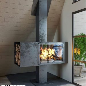 شومینه هیزمی ویلاسازه