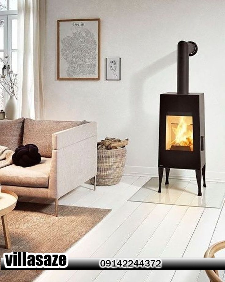 بخاری و شومینه هیزمی ویلاسازه (2) بخاری هیزمی مدرن