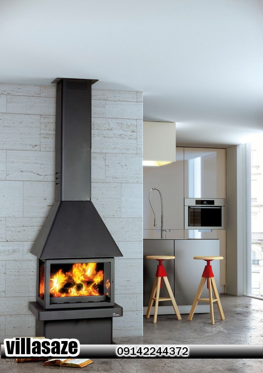 بخاری و شومینه هیزمی ویلاسازه (29) بخاری چوبی