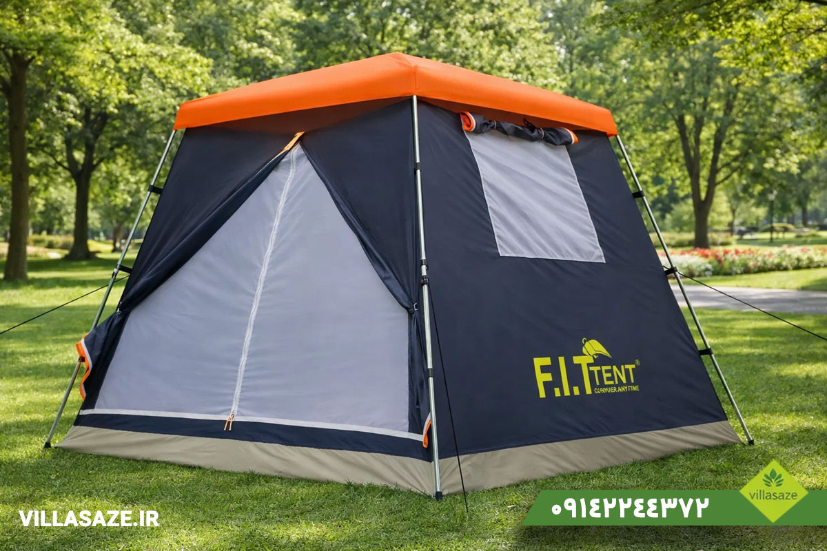 آموزش نصب چادر مسافرتی عصایی (میله ای)