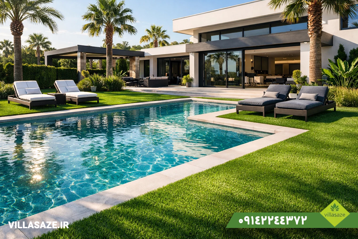 آموزش جامع نصب چمن مصنوعی (مراحل اجرایی)