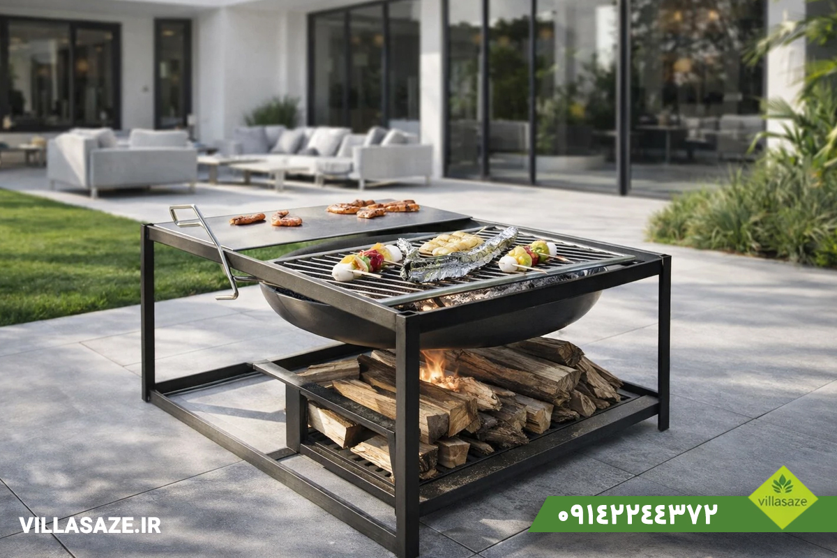 باربیکیو ذغالی (طعم اصیل دودی)