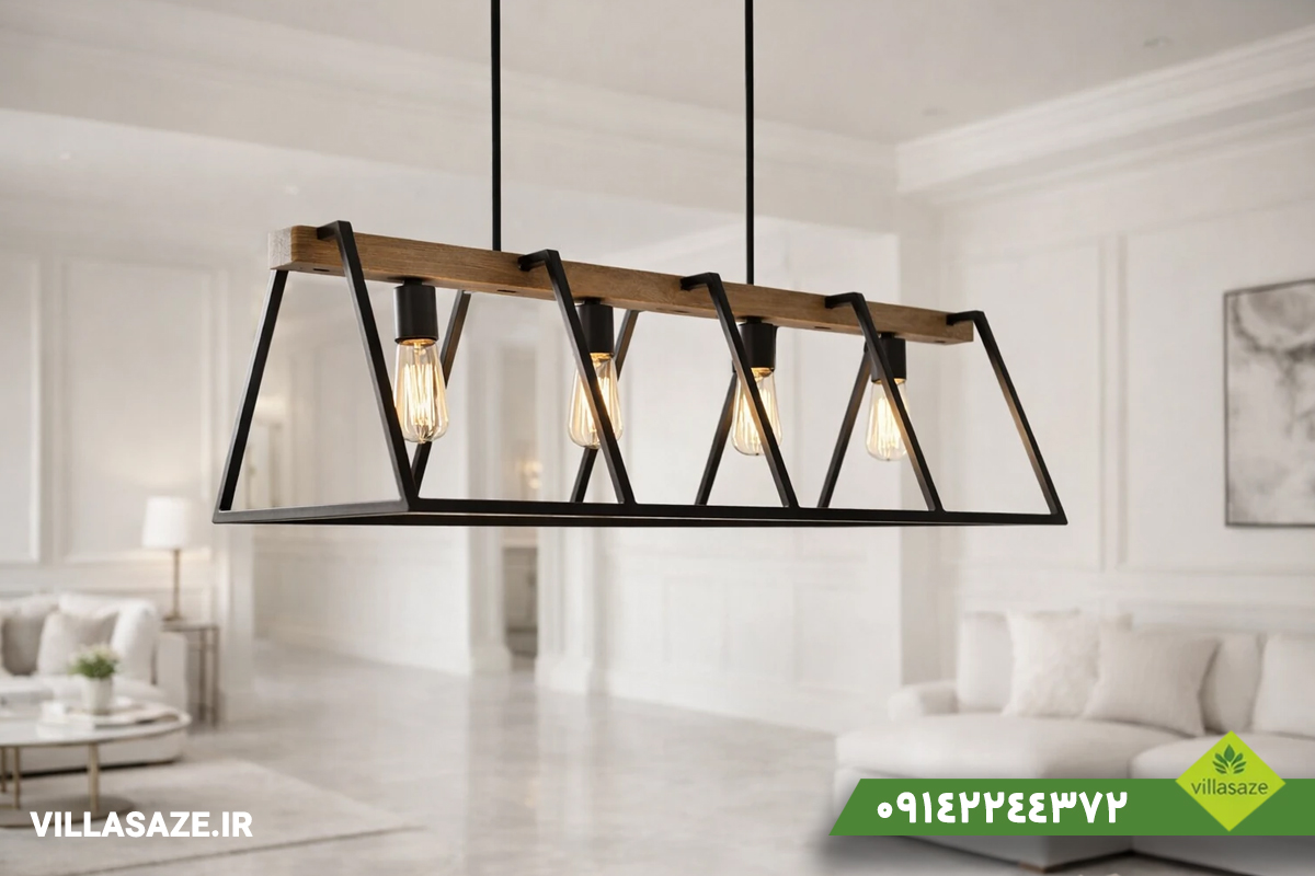 کاربردهای خلاقانه لوستر در فضای باز