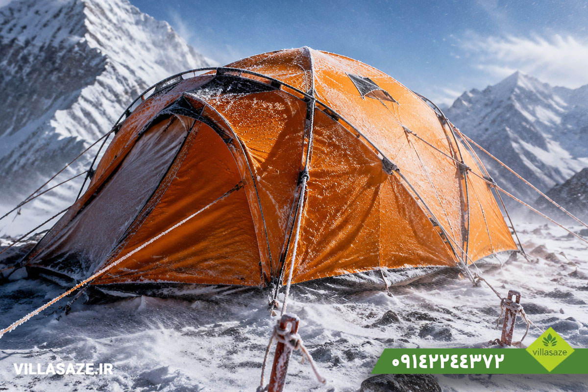 کالبدشکافی جنس پارچه در چادرهای مسافرتی