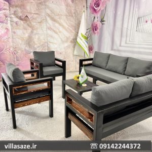مبلمان ویلایی شارلوت سفارشی ساز 7 نفره